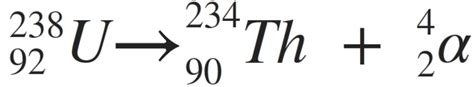 How Uranium 238 Decays Into Thorium 234