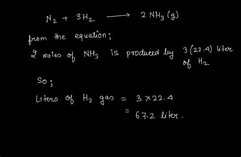 Hydrogen And Nitrogen React To Form Ammonia Naturally