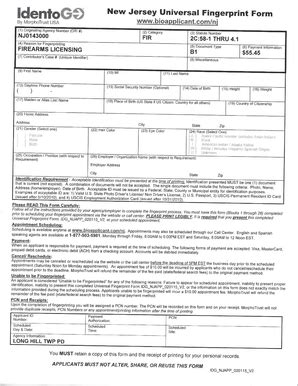 Identogo Universal Fingerprint Form: A Simplified Enrollment Process