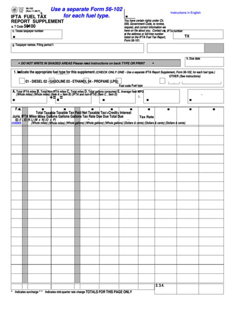 Ifta Form 56-102: A Comprehensive Filing Guide