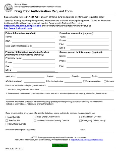 Illinois Medicaid Prior Authorization Form Made Easy