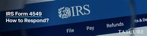 Irs Form 4549 Instructions: A Step-By-Step Guide