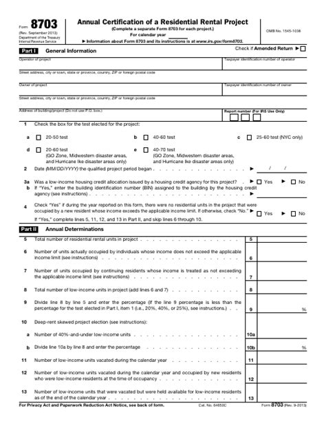 Irs Form 8703: Application For Annual Withholding Certificate