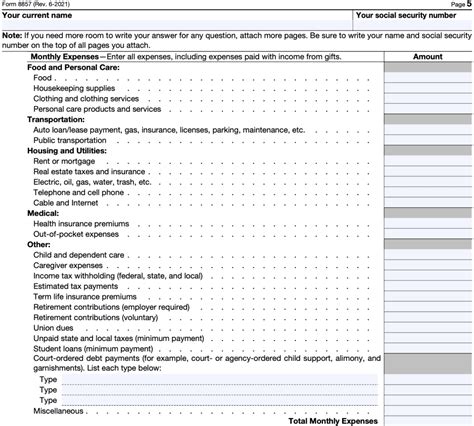 Irs Form 8857 Printable Version And Filing Guide