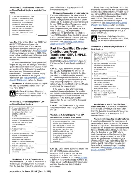 Irs Form 8915: Qualified 2018 Disaster Retirement Plan Distributions