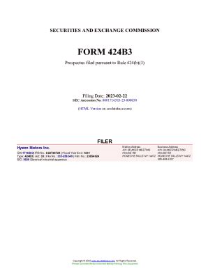 Is Form 424b3 Good Or Bad For Investors