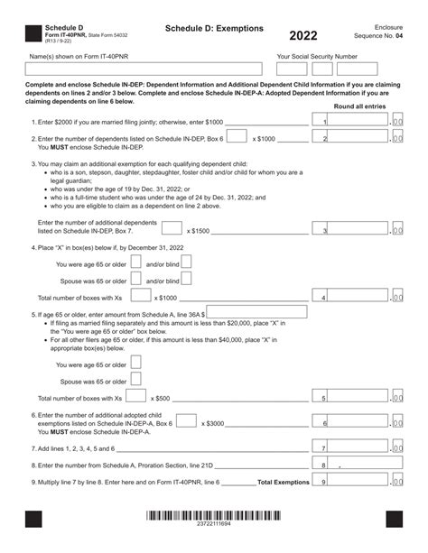 It-40pnr Form: A Comprehensive Guide To Indiana State Tax