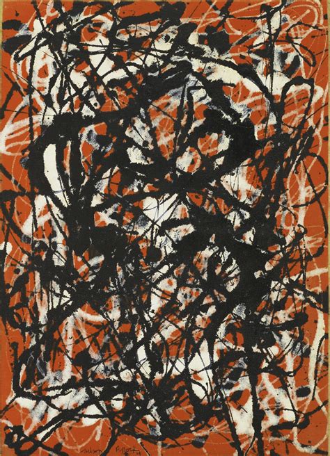 Jackson Pollock Free Form Art Price Guide