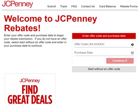 Jcpenney Rebates Form: Easy Savings Guide