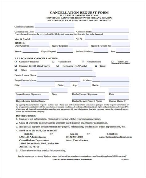 Jm&A Cancellation Form: Simplified Guide To Easy Cancellations