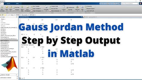 Jordan Form In Matlab: A Step-By-Step Guide