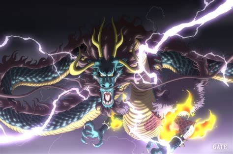 Kaido Unleashes Power: The Half Dragon Form Explained