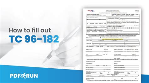 Kentucky Form Tc 96 182: A Step-By-Step Guide