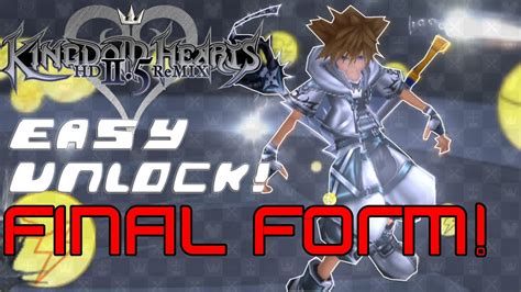 Kingdom Hearts 2 Unlock Final Form Guide