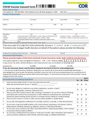 Kinney Drugs Vaccine Consent Form: 5 Essential Facts