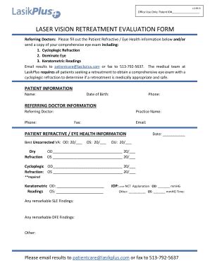 Lasik Plus Referral Form: Easy Savings For Friends & Family