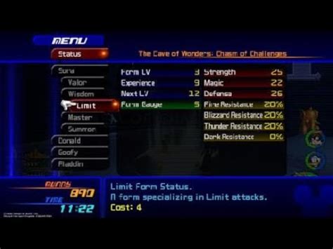 Level Up Limit Form In Kh2: Easy Guide