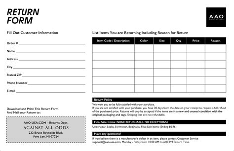 Lululemon Guarantee Form: Return And Exchange Made Easy