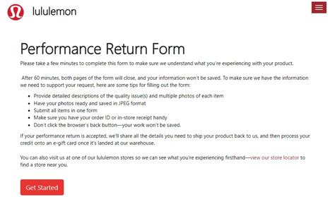 Lululemon Quality Return Form: Easy Exchange Guide