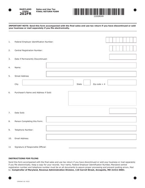 Marylland Form 202: A Step-By-Step Filing Guide