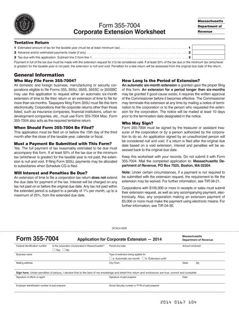 Massachusetts Form 355s: Guide To Filing Taxes