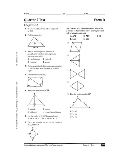 Master 11-2 Geometry With 2 Practice Forms