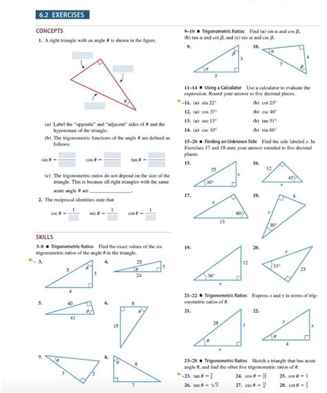 Master 8-2 Practice Special Right Triangles Form K Answers