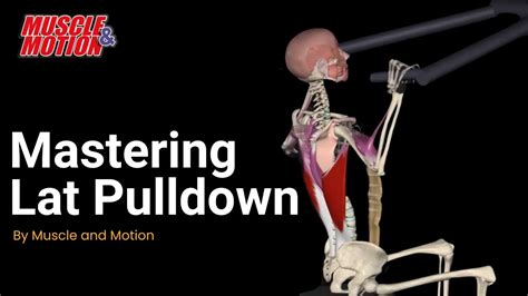 Mastering Cable Lat Pulldown Form For Stronger Back