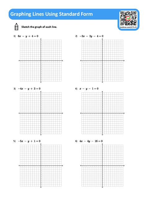 Mastering Graphing Lines In Standard Form: 5 Essential Tips