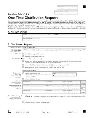 Mastering Merrill Lynchs One Time Distribution Form Easily