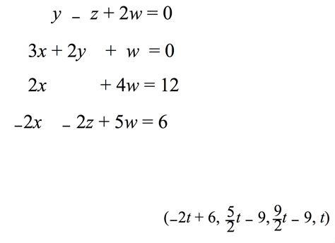 Mastering Parametric Form In Linear Algebra