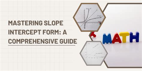 Mastering Slope In Standard Form Made Easy