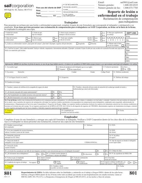 Mastering The Saif 801 Form: 5 Essential Tips