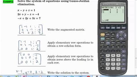 Matrix To Row Echelon Form Calculator Made Easy