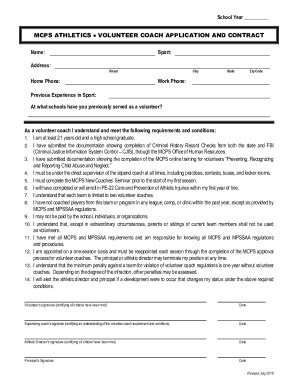 Mcps Volunteer Form: A Guide To Getting Involved