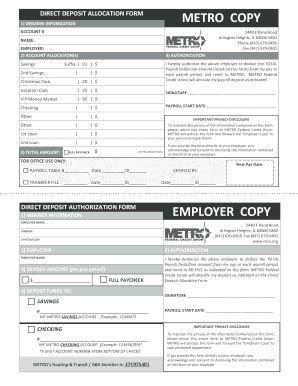 Mcu Direct Deposit Form: Easy Setup And Management