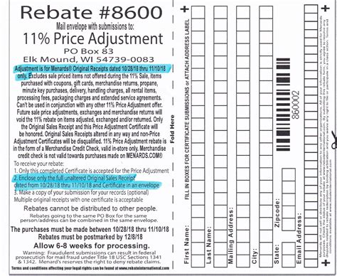 Menards Price Adjustment Form: Get The Best Deal