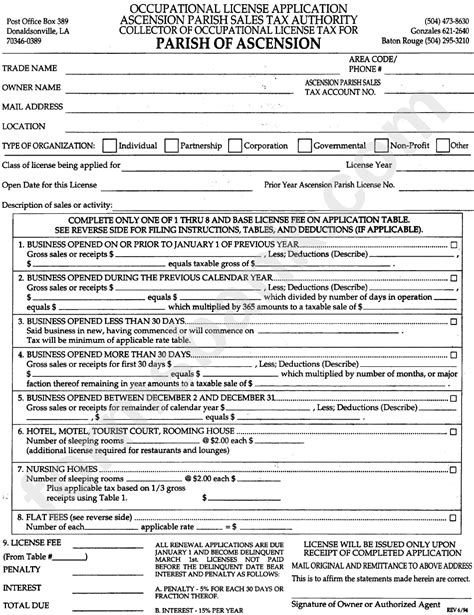 Miami Dade Occupational License Application Form Guide