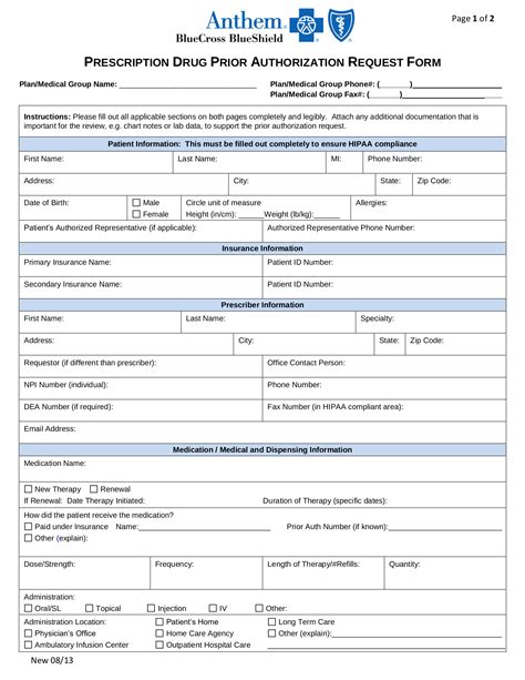 Michigan Bcbs Prior Authorization Form: Easy Guide