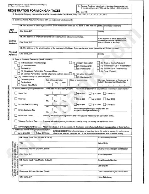 Michigan Form 518 Online Filing Guide And Download