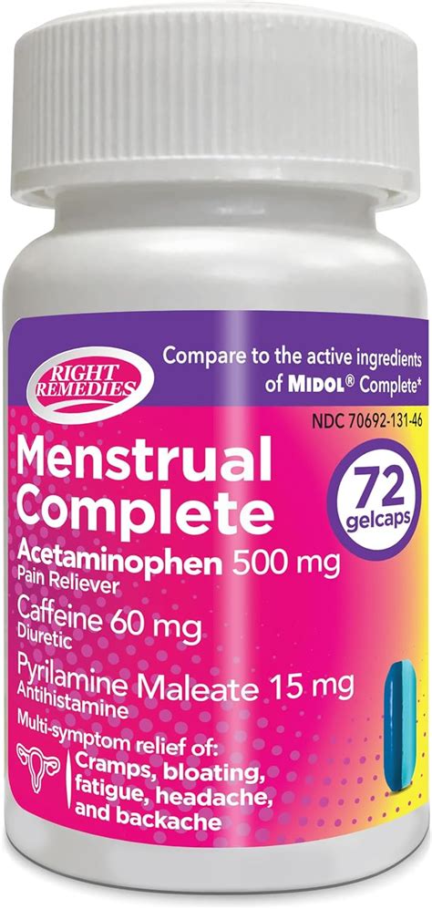 Midol Liquid Form: Fast Relief For Menstrual Symptoms