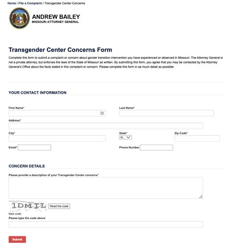 Missouri Trans Snitch Form: What You Need To Know