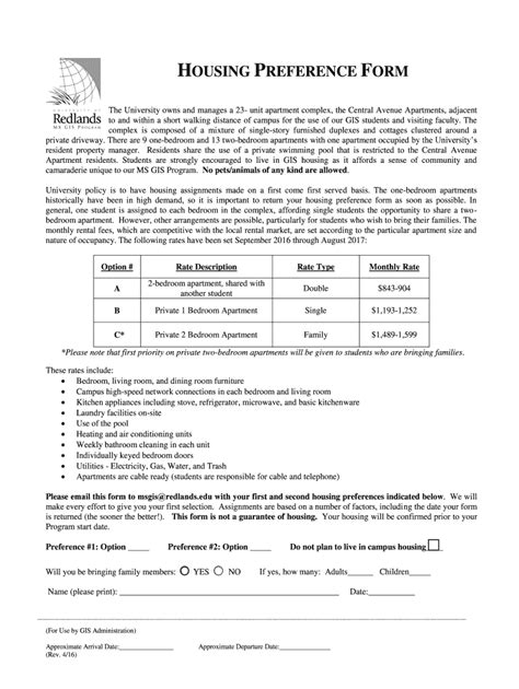 Mizzou Housing Preference Form: A Guide For Students