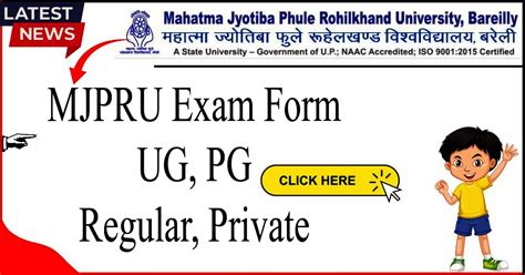 Mjpru Exam Form: Complete Guide And Filing Process