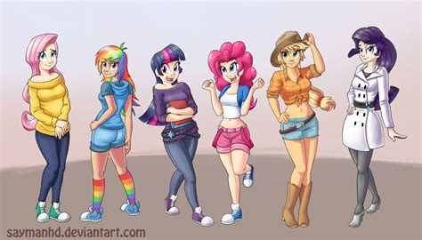 Mlp Characters In Human Form: A Magical Transformation