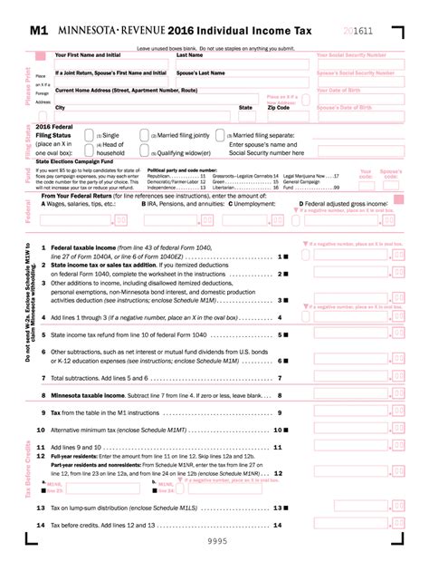 Mn State Income Tax Form: Easy Filing Guide