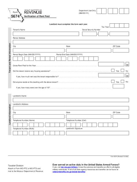 Mo 5674 Form Instructions: 5 Essential Filing Tips