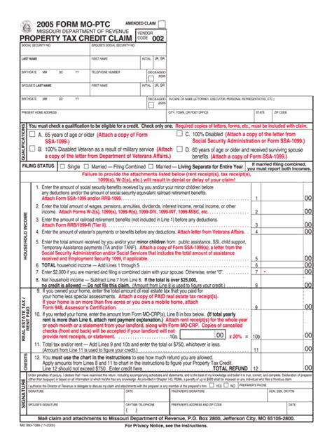 Mo Ptc Form: Understanding The Pennsylvania Tax Credit