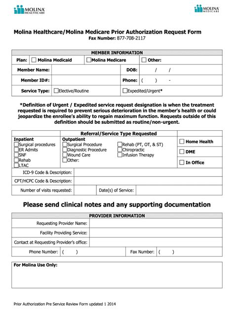 Molina Healthcare Authorization Form: A Step-By-Step Guide