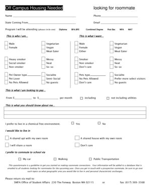 Msu Housing Preference Form: Guide And Tips